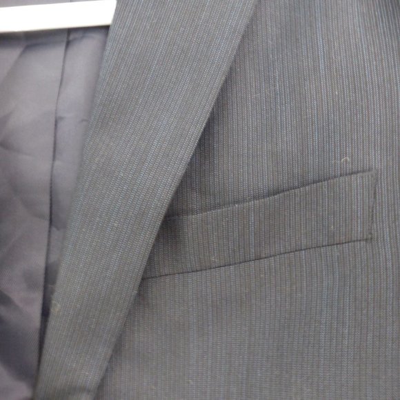 JF J. FERRAR, striped suit jacket, slim fit, 38R - Picture 3 of 7